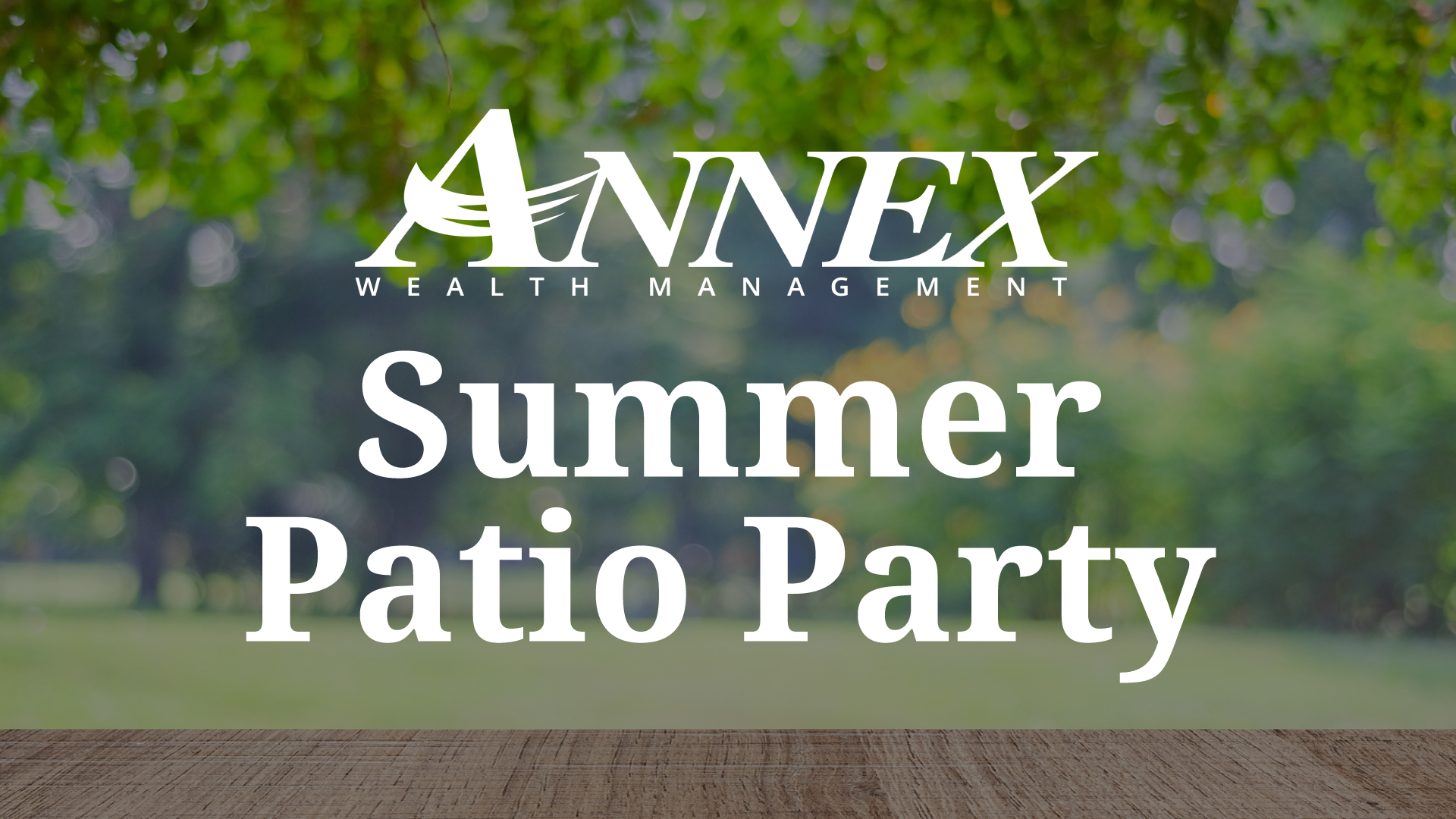 Patio Party
